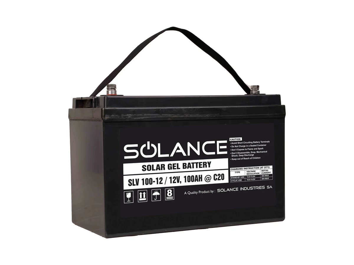 Batterie solaire GEL 12V 100Ah